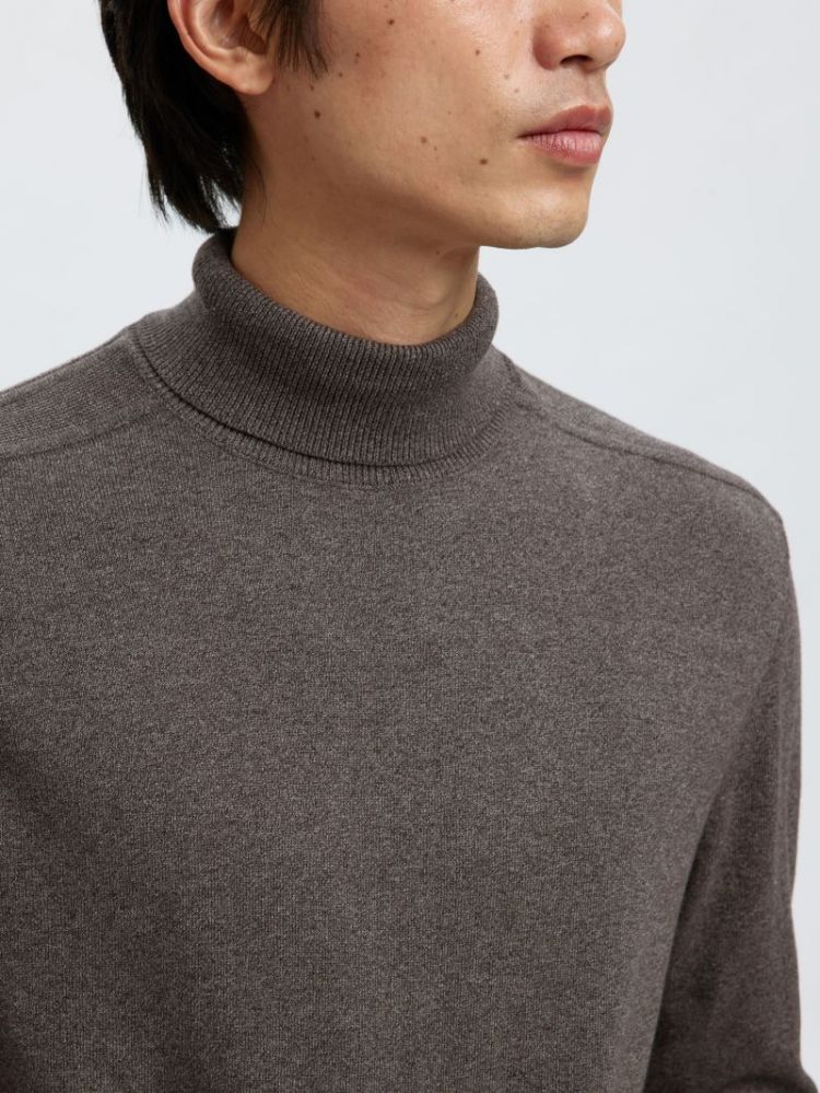 SLHBERG ROLL NECK NOOS 202890015 Morel