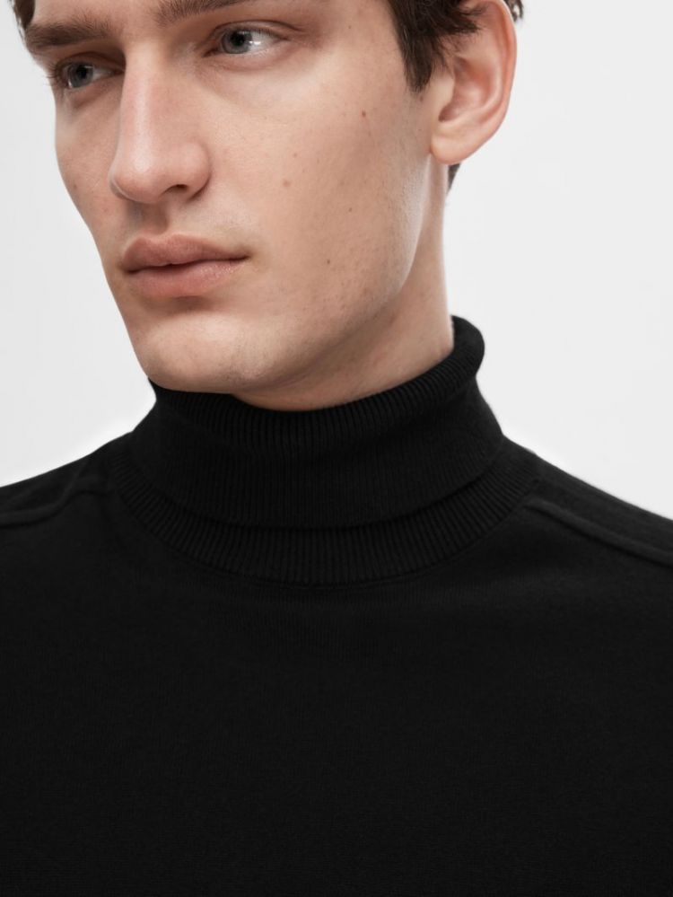 SLHBERG ROLL NECK NOOS 179099 Black