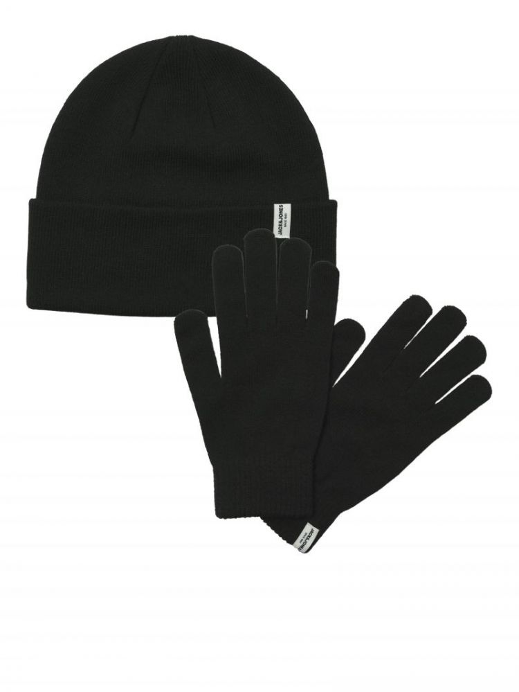 JACCOOPER BEANIE AND GLOVES GI 178012 Black