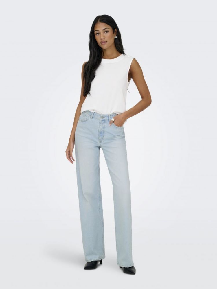 ONLJUICY HW WIDE LEG DOT114 DN 276598 Light Bl