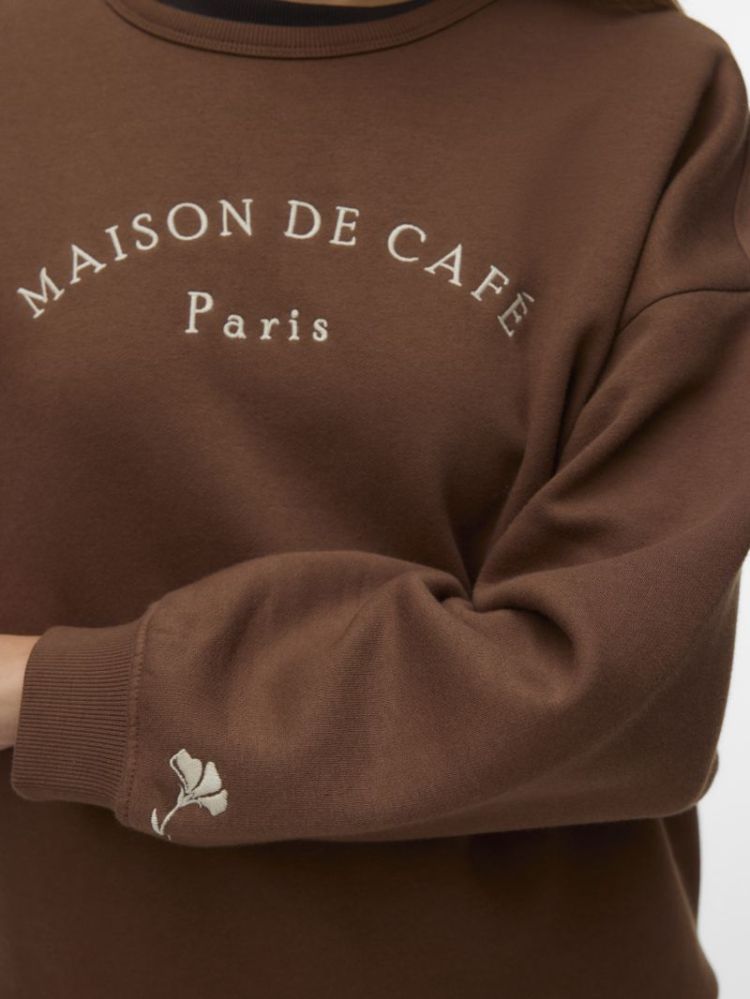 VMRIANNE LS SWEATSHIRT BOX EXP 288475007 Cocoa
