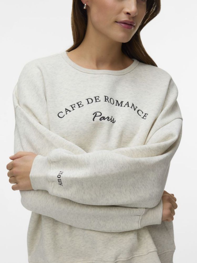 VMRIANNE LS SWEATSHIRT BOX EXP 175626011 Oatme