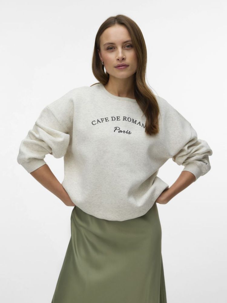 VMRIANNE LS SWEATSHIRT BOX EXP 175626011 Oatme