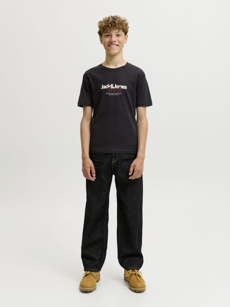 JORCASSIS TEE SS CREW NECK FST 178012 Black