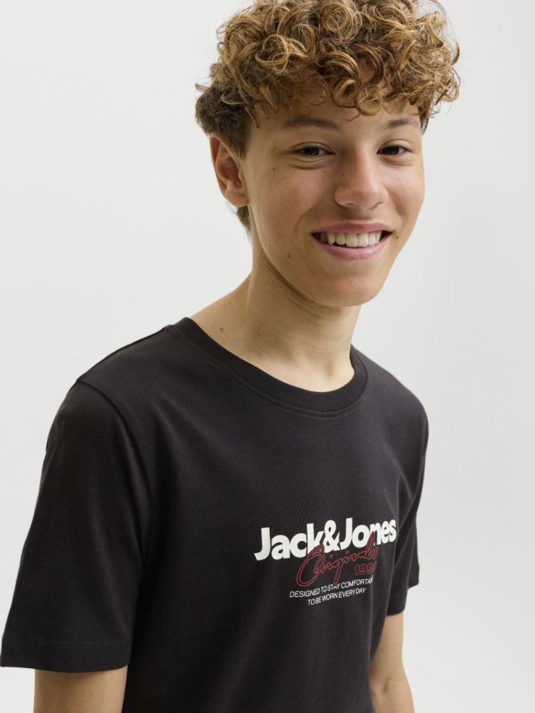JORCASSIS TEE SS CREW NECK FST 178012 Black