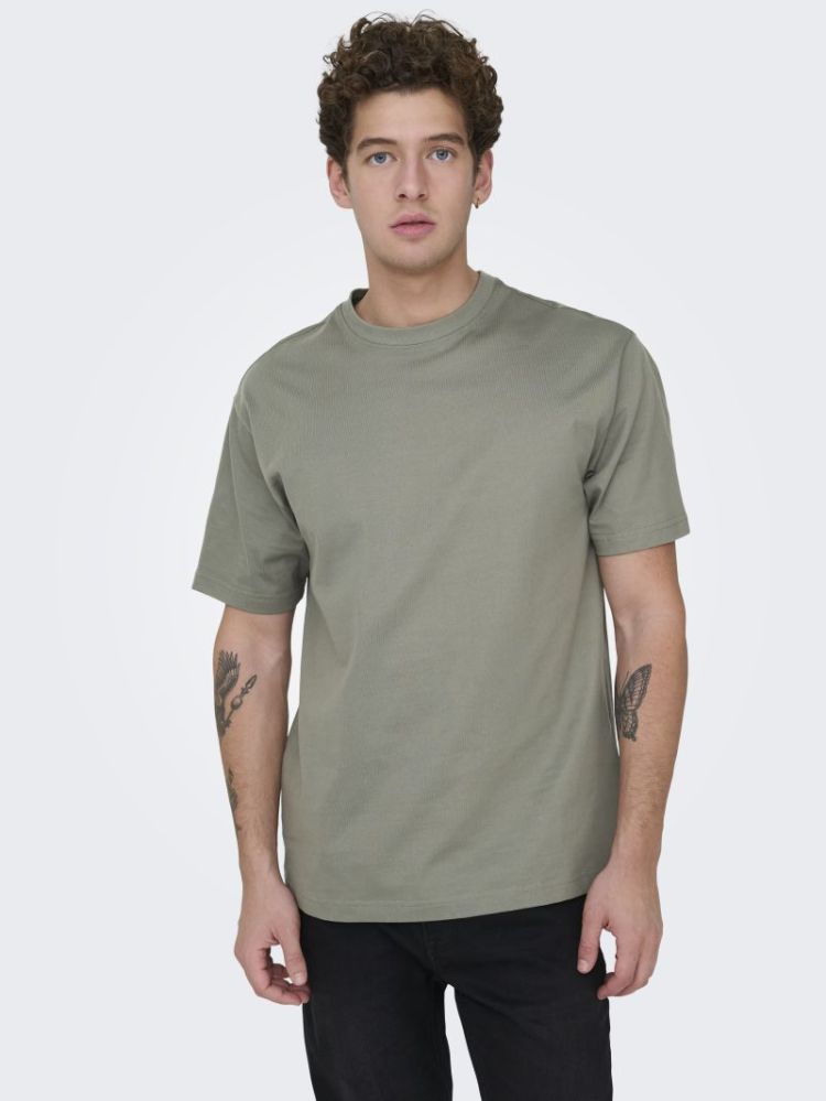 ONSFRED LIFE RLX SS TEE NOOS 262142 Castor G