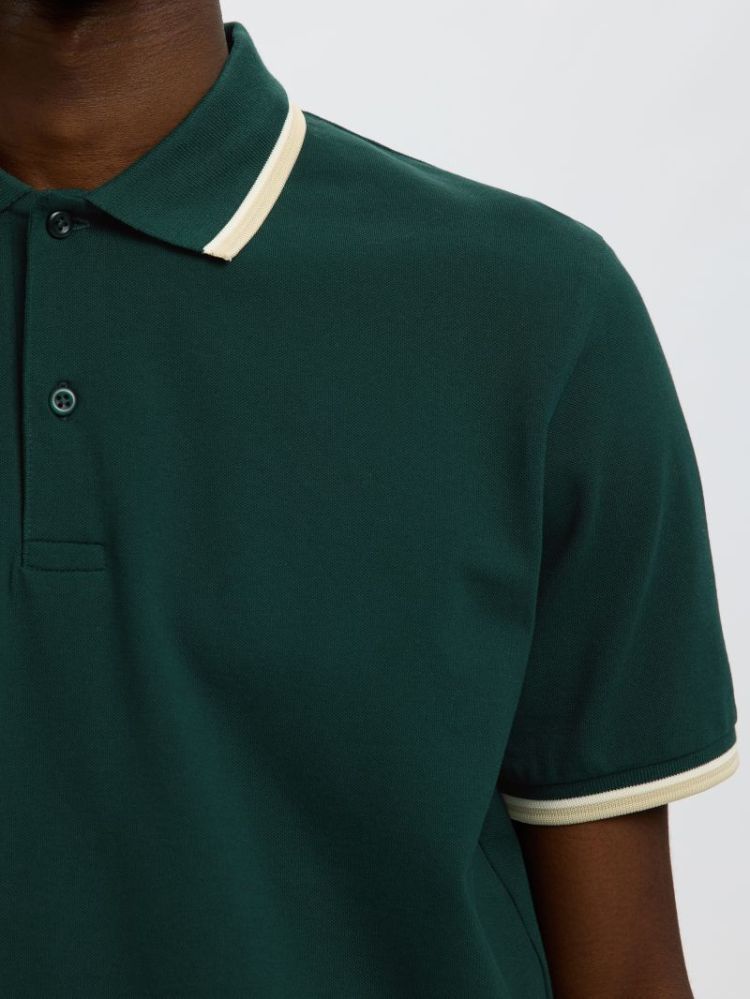 SLMSLIM-ATLAS SPORT SS POLO NO 181172 Pine Gro
