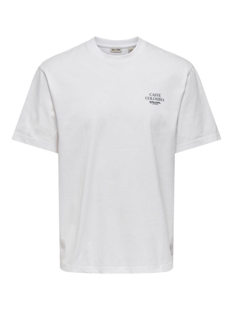 ONSFRED LIFE RLX SS PRINT TEE 209112026 Brigh