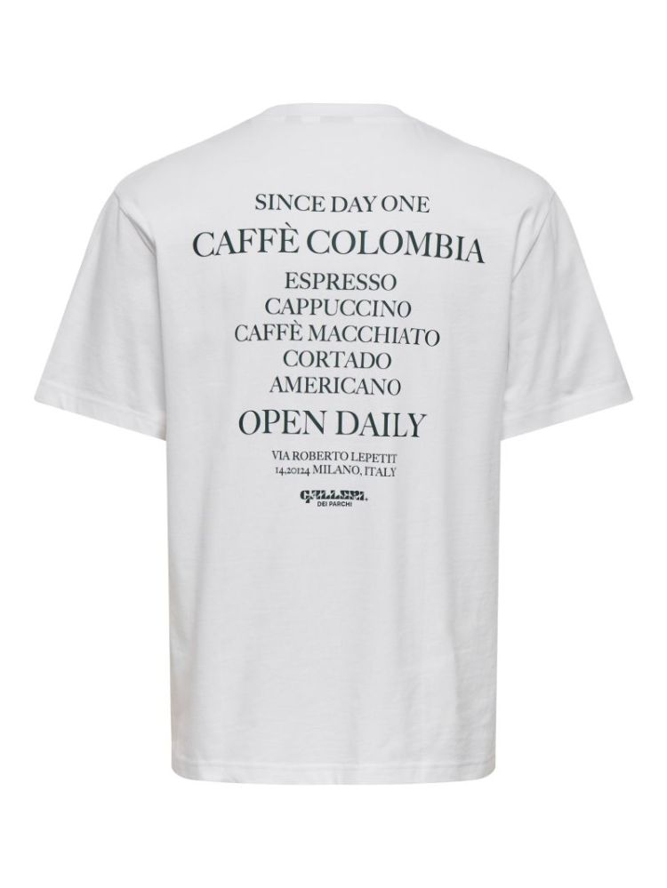 ONSFRED LIFE RLX SS PRINT TEE 209112026 Brigh