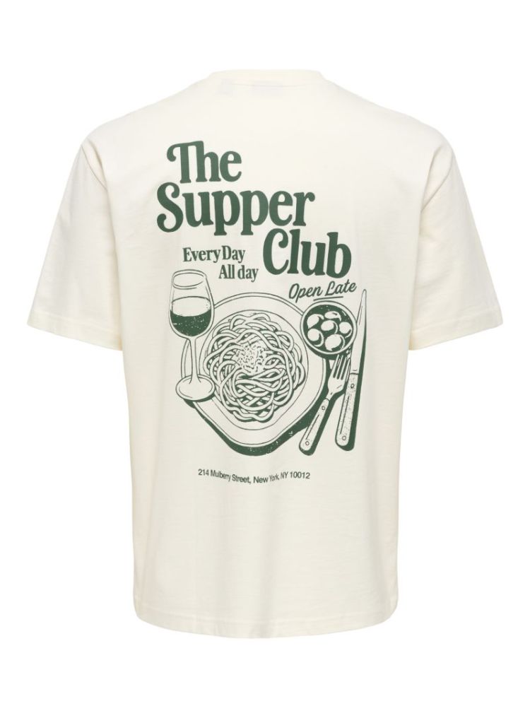 ONSFRED LIFE RLX SS PRINT TEE 187201022 Egret