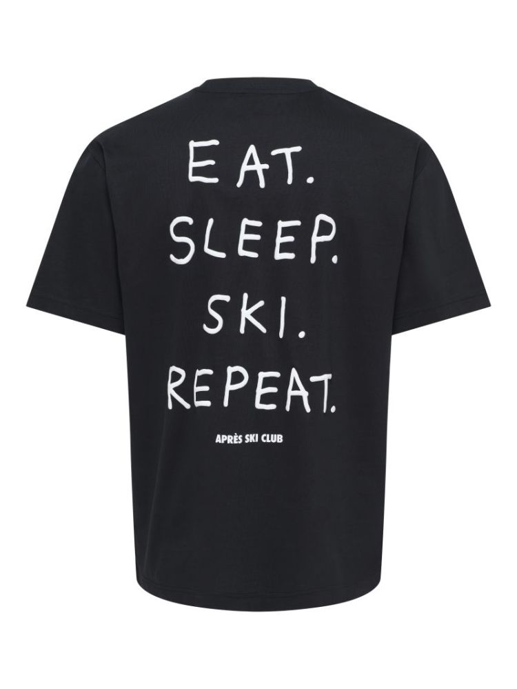 ONSFRED LIFE RLX SS PRINT TEE 187679032 Black