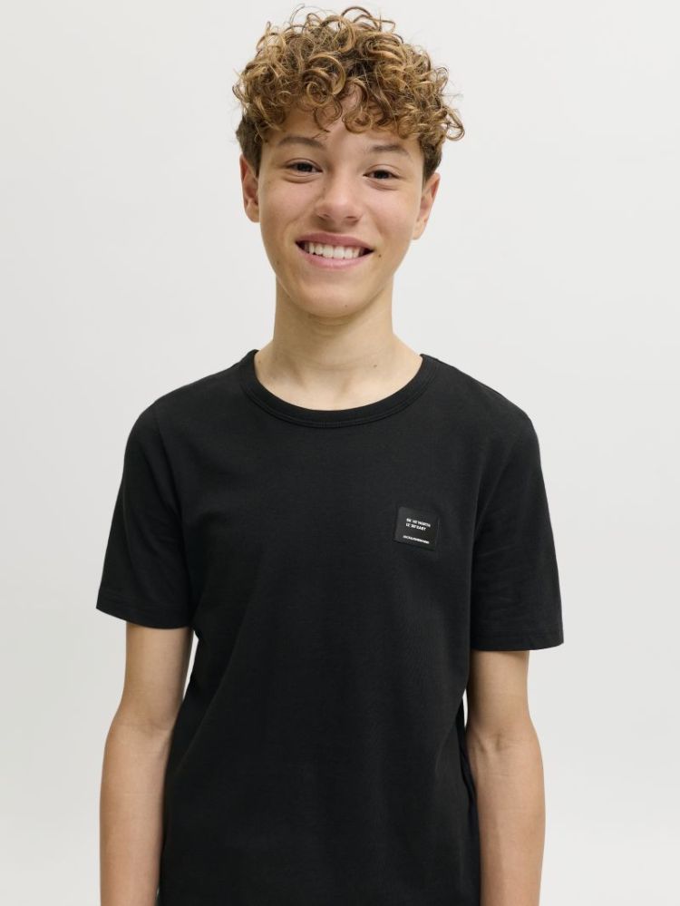 JJCLEVELAND TEE SS CREW NECK S 178012 Black
