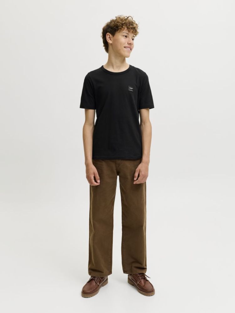 JJCLEVELAND TEE SS CREW NECK S 178012 Black