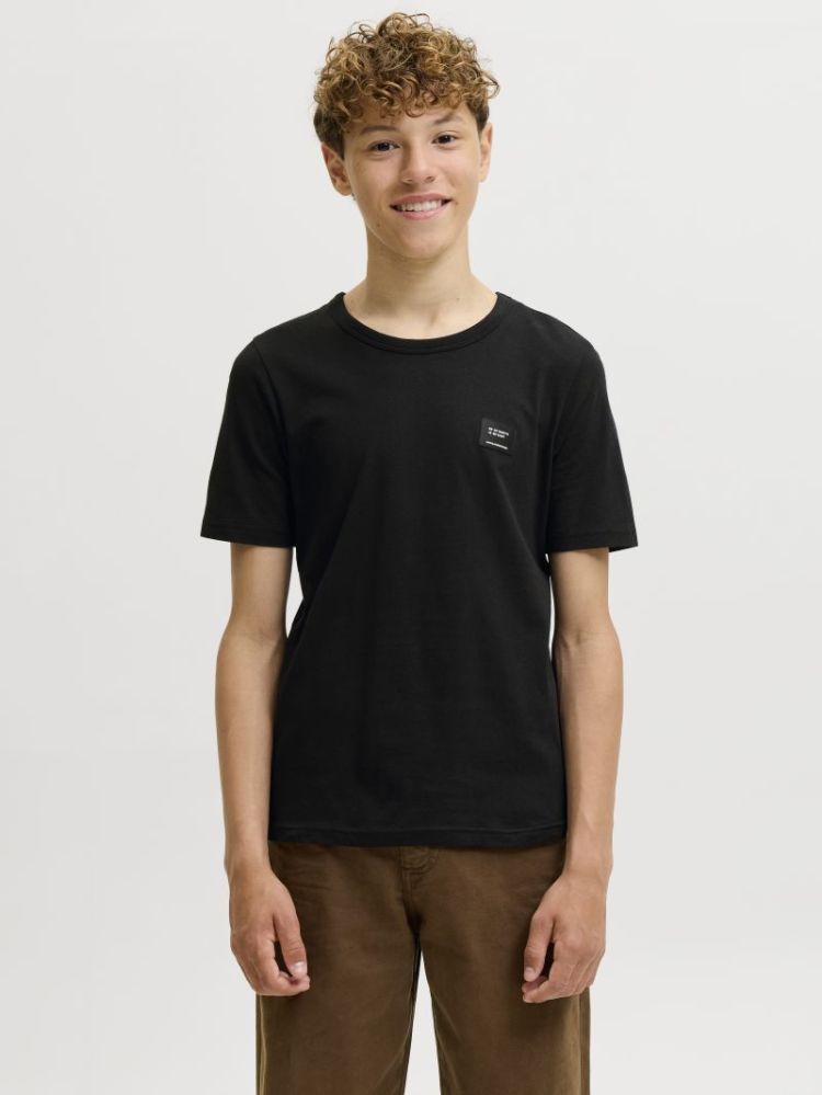 JJCLEVELAND TEE SS CREW NECK S 178012 Black