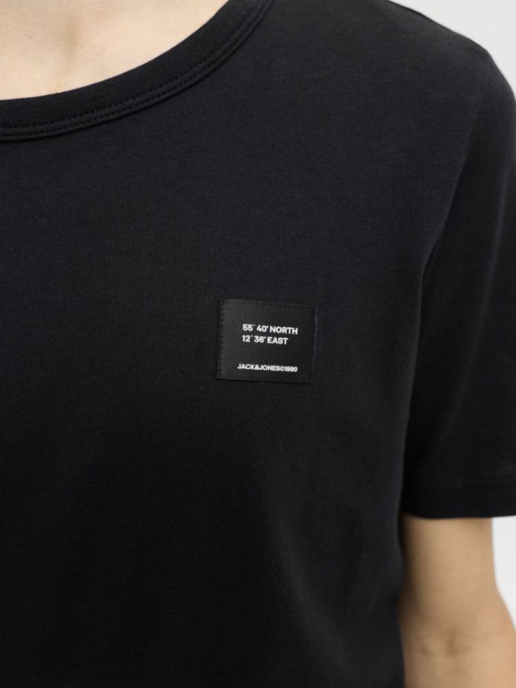 JJCLEVELAND TEE SS CREW NECK S 178012 Black