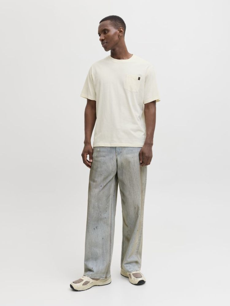JJEDOVER SLUB TEE SS NOOS 177620 Antique