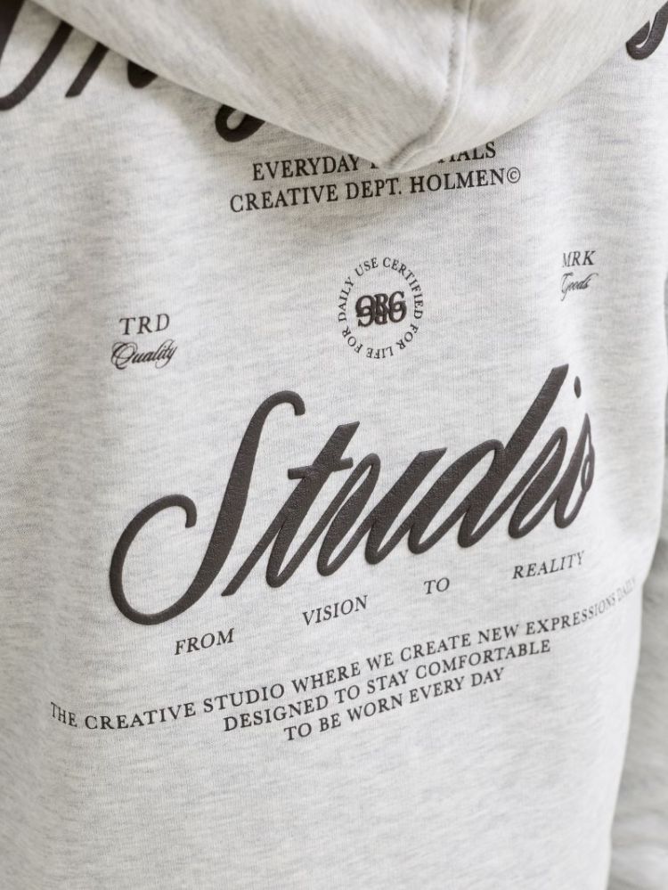JORNORREBRO TYPO BACK SWEAT ZI 200349 White Me