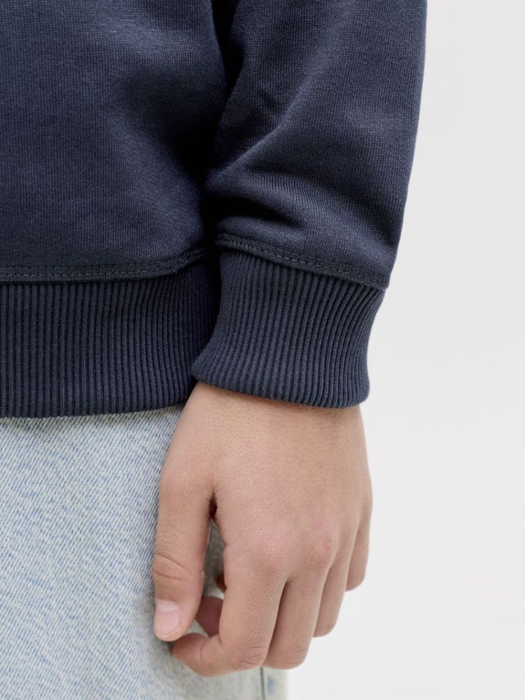 JORNORREBRO EMB SWEAT CREW NOO 175917 Sky Capt