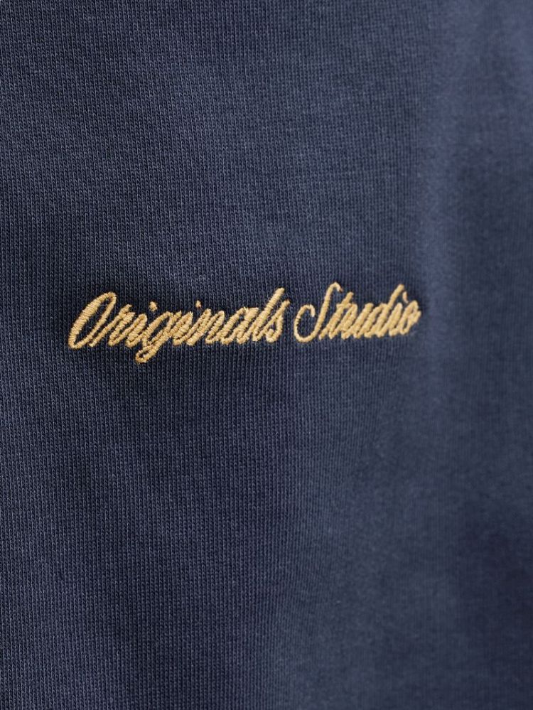 JORNORREBRO EMB SWEAT CREW NOO 175917 Sky Capt
