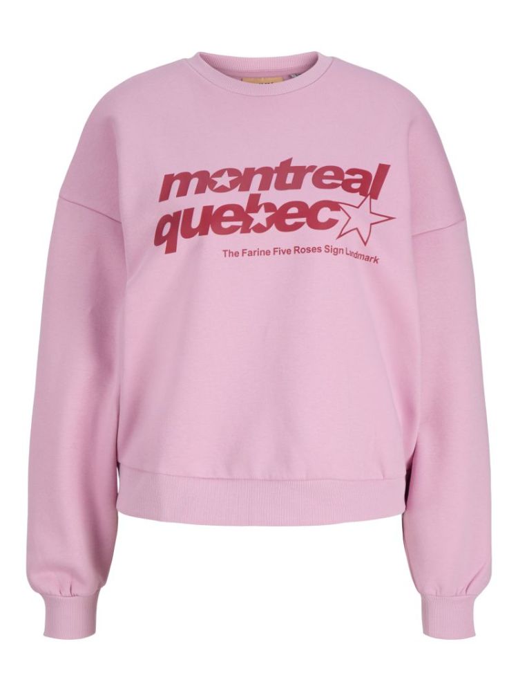 JXMERLE RLX SHORT LS CREW SWT 177315011 Orchi