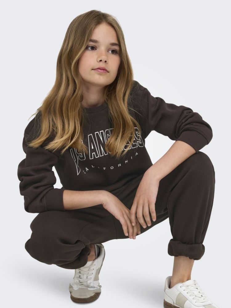 KOGSWEAT LS CREW OVZ STAT SWT 237375001 Coffe