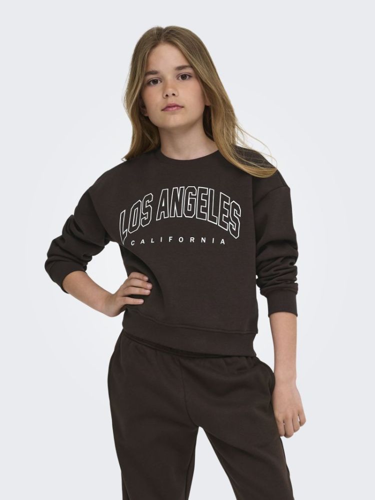 KOGSWEAT LS CREW OVZ STAT SWT 237375001 Coffe