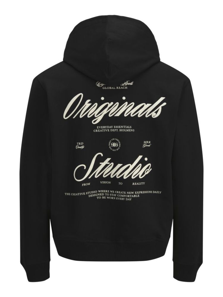 JORNORREBRO TYPO BACK SWEAT HO 178012002 Black
