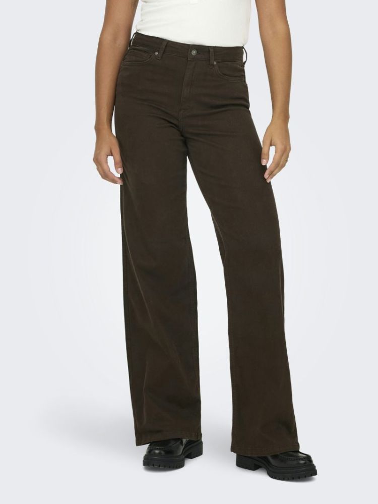 ONLMADISON BLUSH HW WIDE COLOR 179676 Dark Bro