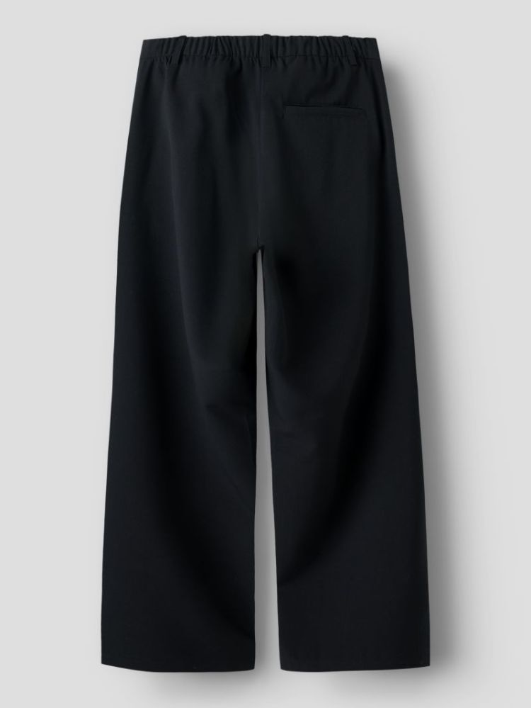 NLFLUIS NW PLEAT WIDE PANT NOO 178466 Black