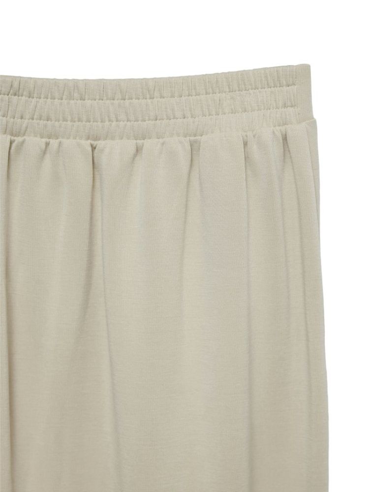 VMELLA HW WIDE PANT JRS 175626 Oatmeal