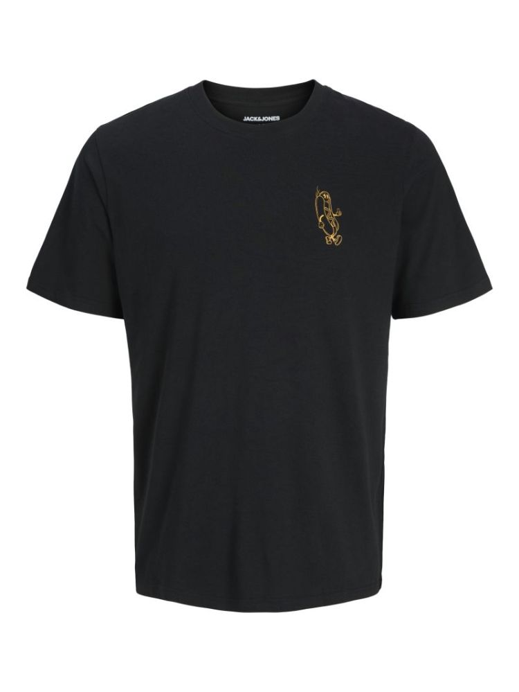 JJBREWY TEE SS CREW NECK 178012 Black