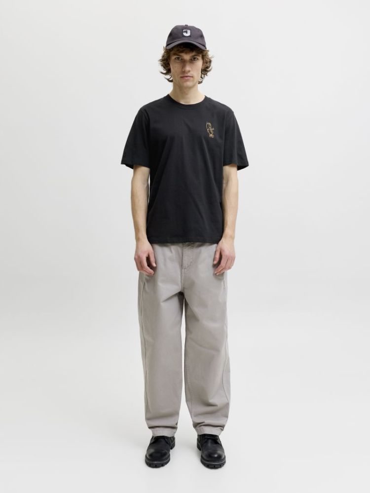 JJBREWY TEE SS CREW NECK 178012 Black