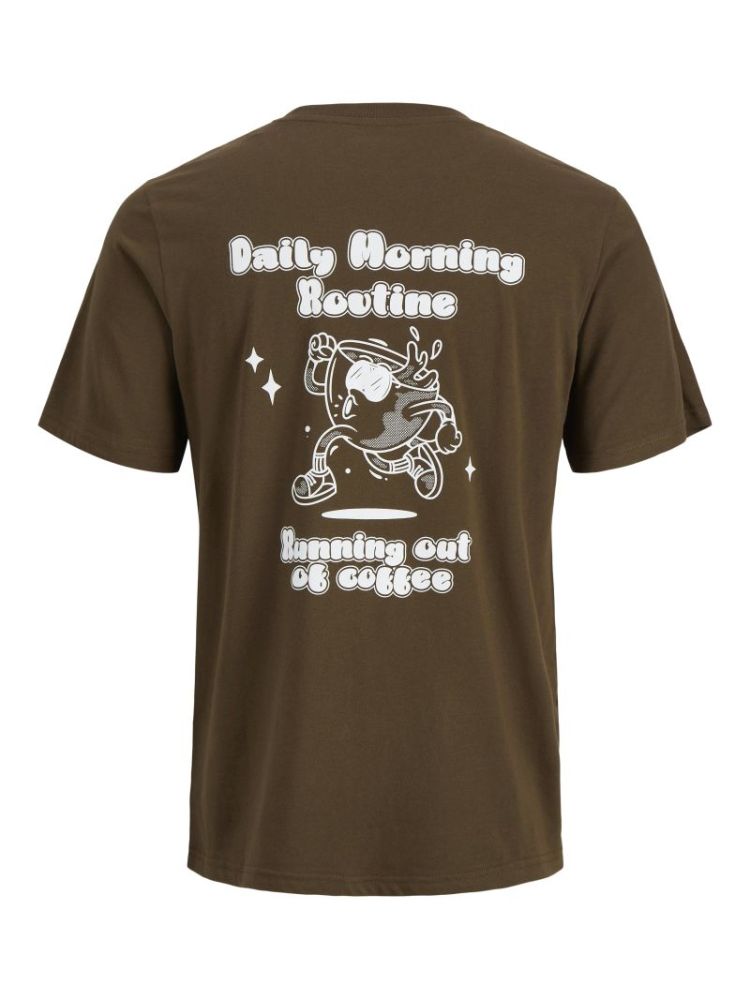 JJBREWY TEE SS CREW NECK 307144 Cocoa