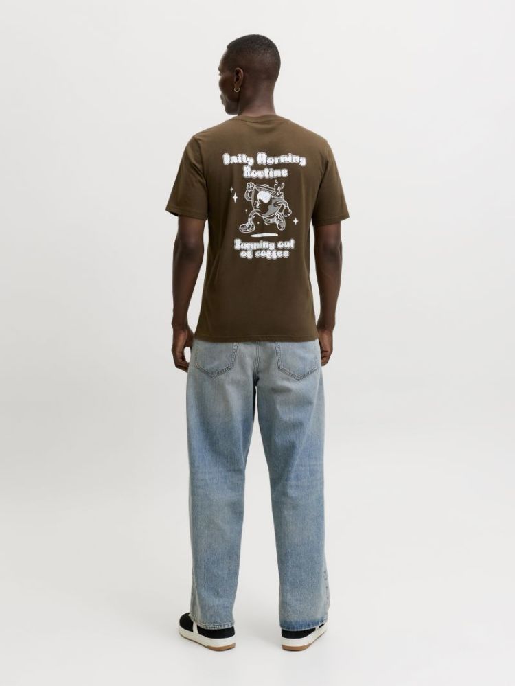 JJBREWY TEE SS CREW NECK 307144 Cocoa
