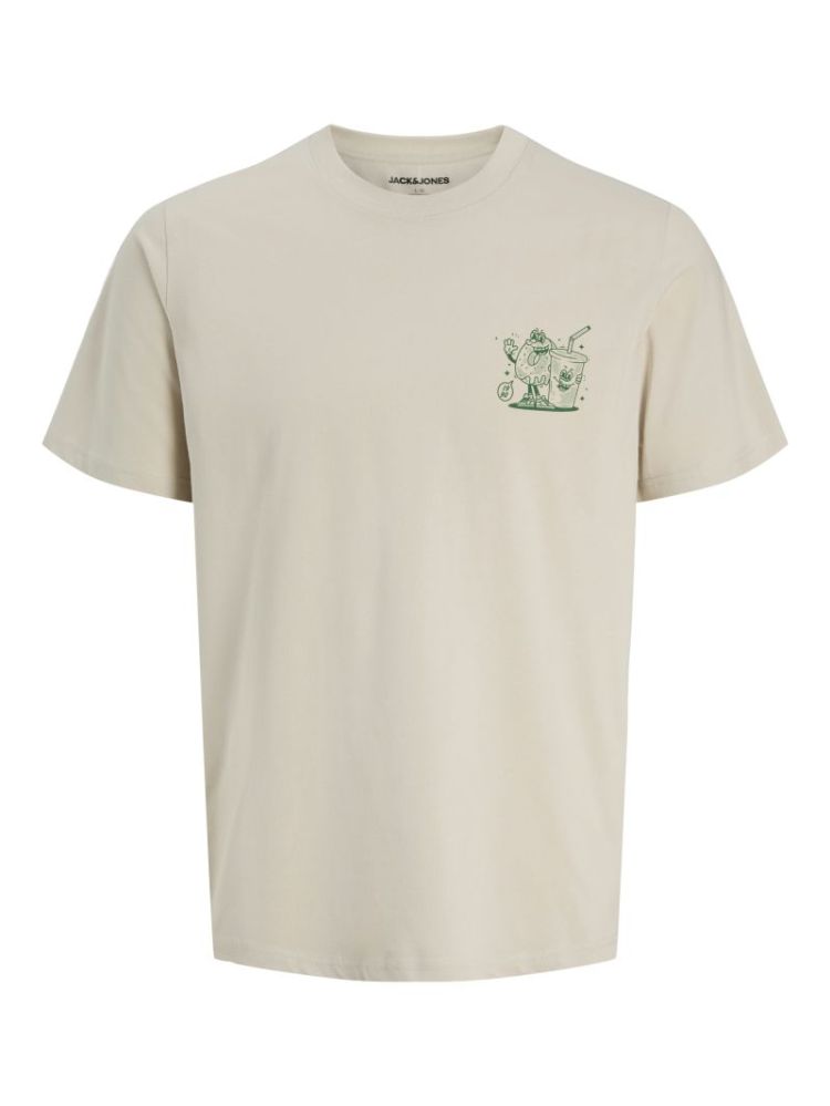 JJBREWY TEE SS CREW NECK 176631 Moonbeam