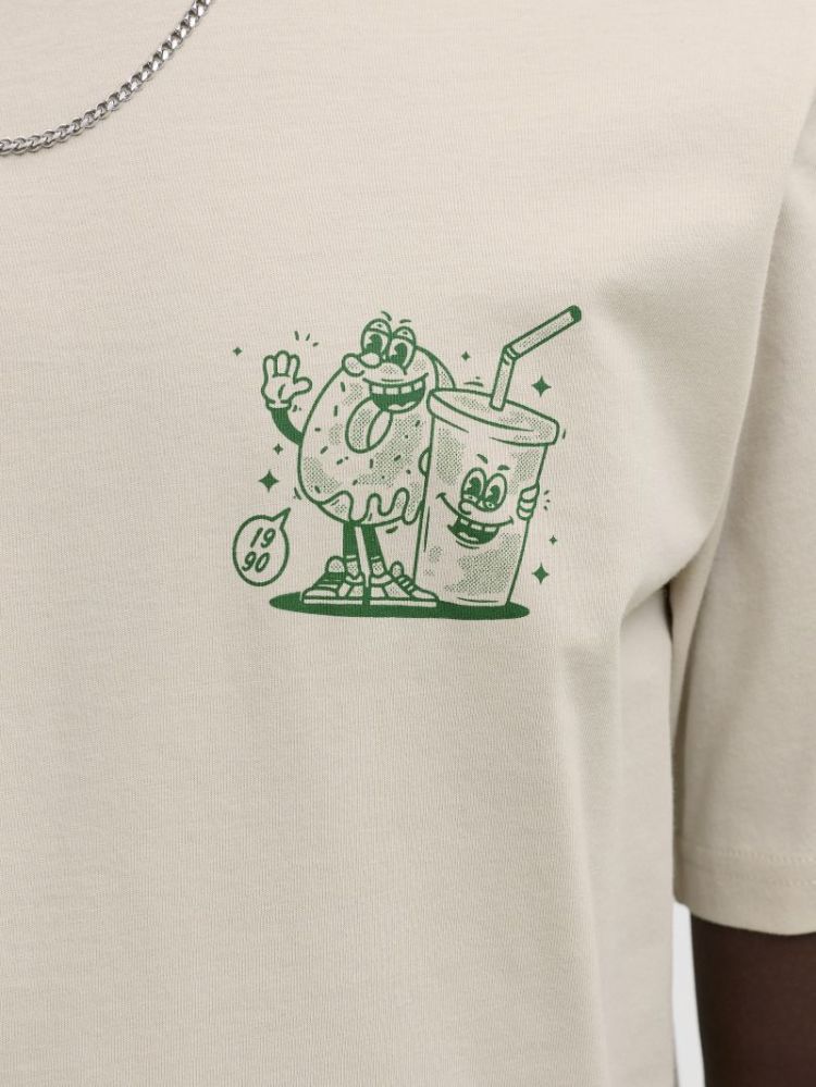 JJBREWY TEE SS CREW NECK 176631 Moonbeam