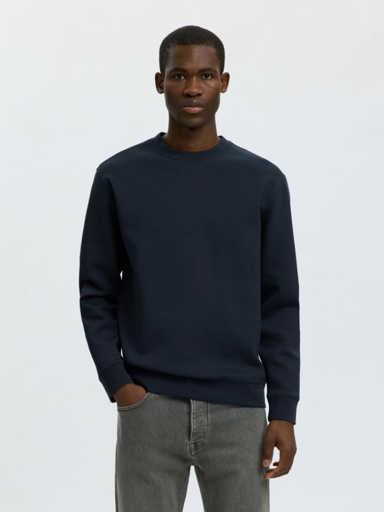 SLMTOM SOFT CREW NECK SWEAT NO 186839 Sky Capt