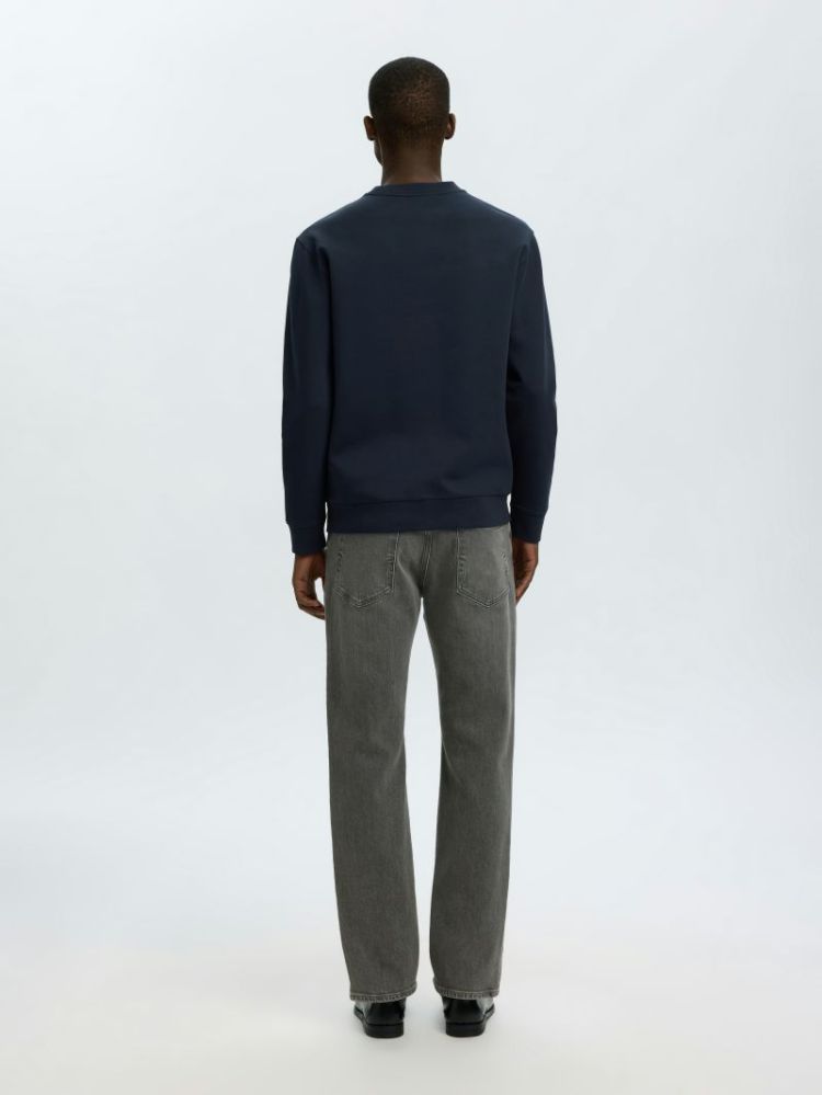 SLMTOM SOFT CREW NECK SWEAT NO 186839 Sky Capt