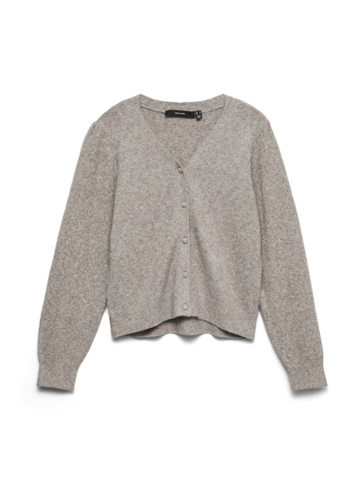 VMDOFFY LS V-NECK CARDIGAN NOO 175680001 Moon