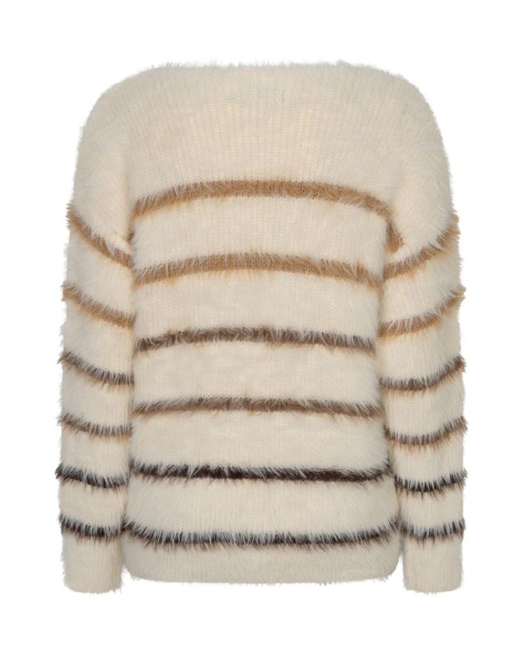 DAMES creme/brown