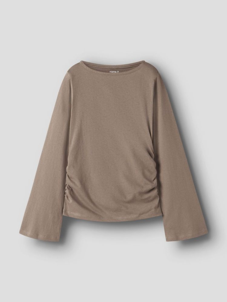 NKFLANNI LS TOP 277437 Brown Le