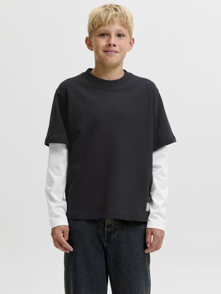 JCOECHO DOUBLE LAYERED SWEAT C 178012 Black
