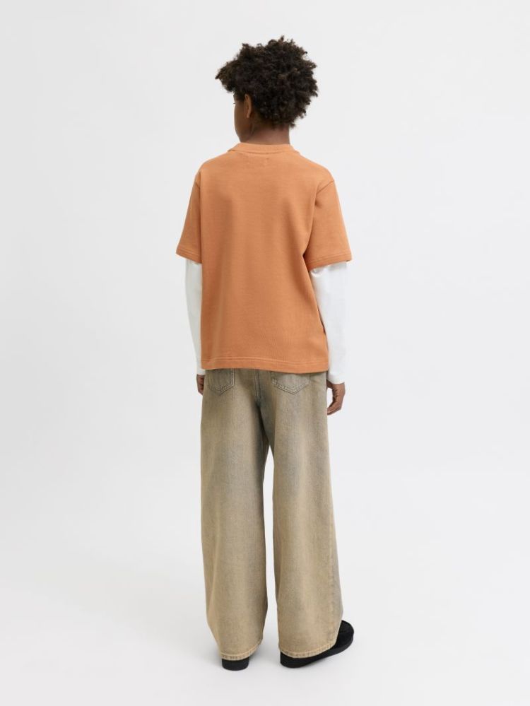 JCOECHO DOUBLE LAYERED SWEAT C 221375 Tomato C