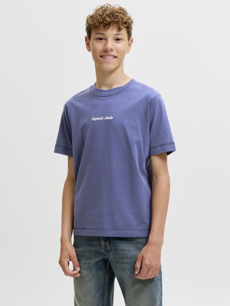 JORNORREBRO EMB TEE SS CN NOOS 177109 Crown Bl