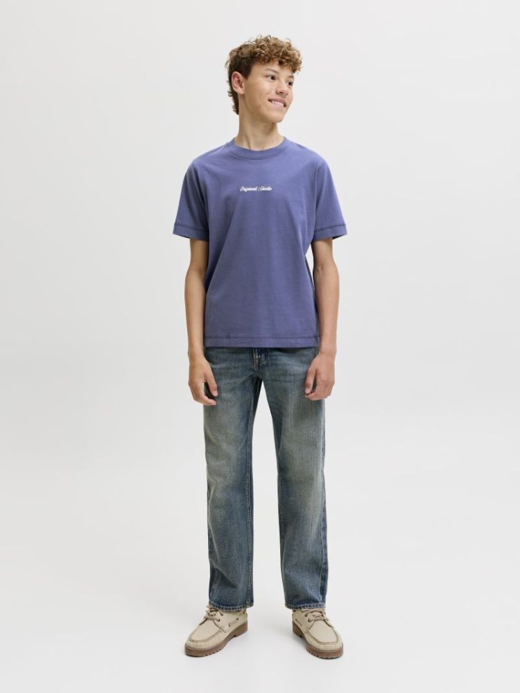 JORNORREBRO EMB TEE SS CN NOOS 177109 Crown Bl