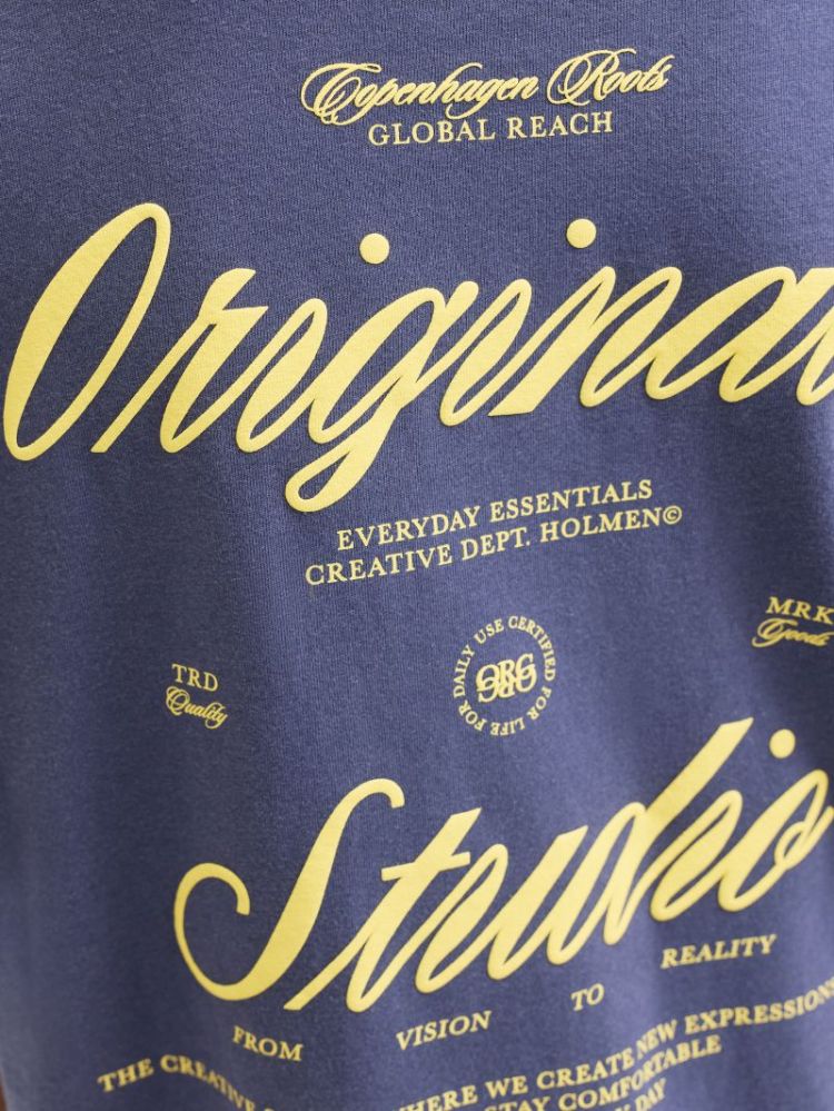 JORNORREBRO TYPO TEE SS CREW N 177109003 Crown