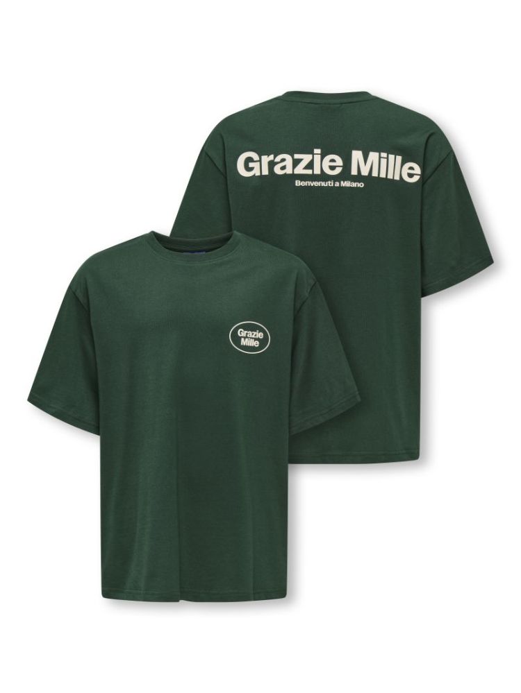 OSJFRED MILANO OVZ SS TEE 206190001 Pine