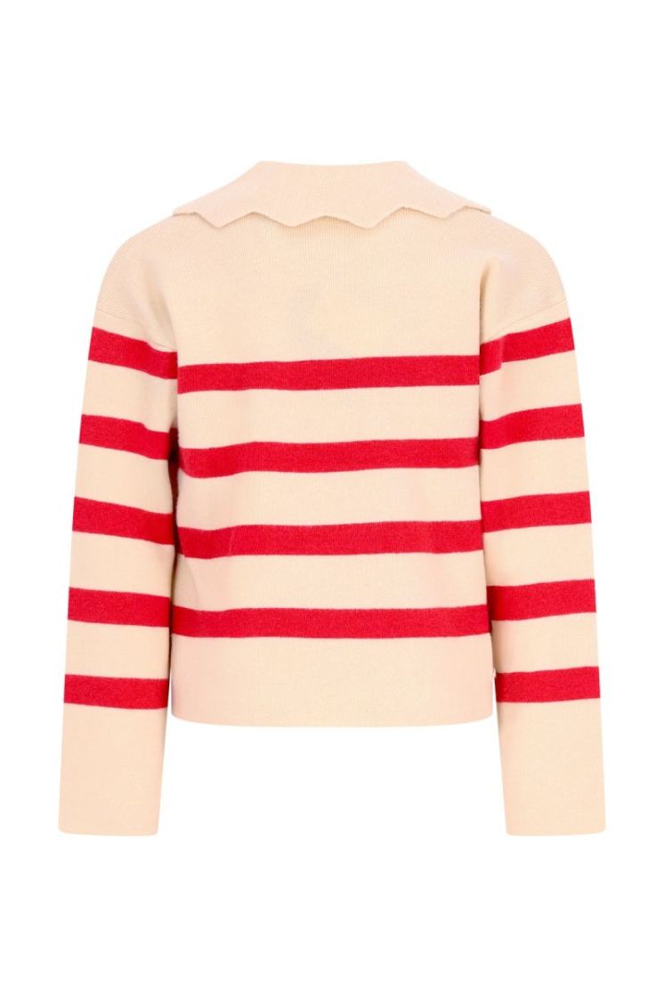 Girls Kids 946 Red stripe