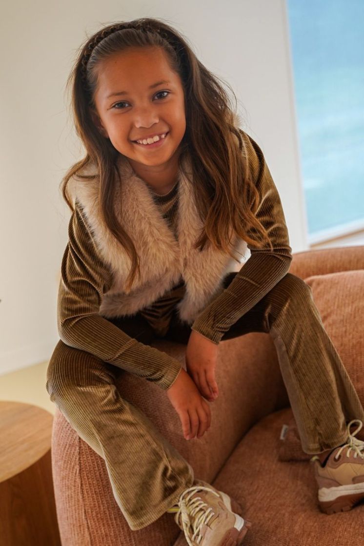 Girls Kids 116 Taupe