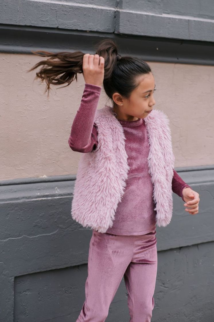 Girls Kids 628 Purple mauv